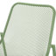 Chaises empilables modernes pour l'extérieur, sièges, l 26 po x P 22,89 po x H 26 po, maille en fer robuste