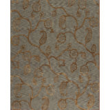 Modern Tibet Hand Knotted Floral Area Rug