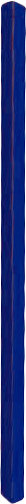 Poteau pour tableau communautaire simple face, Bleu