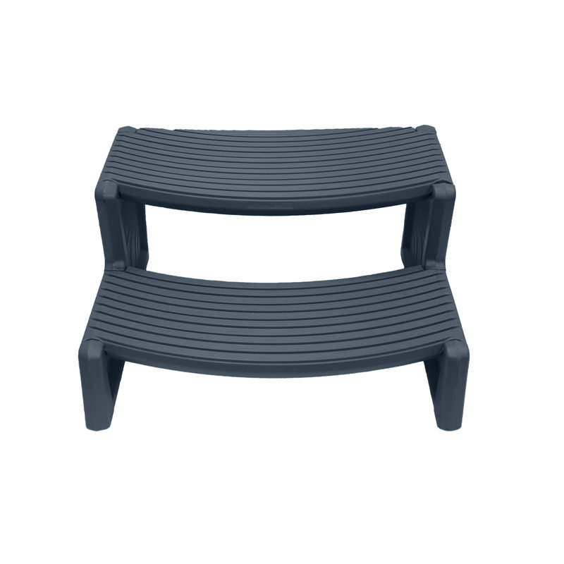 Handi-Step Spa/Patio Step Black, Dark Gray