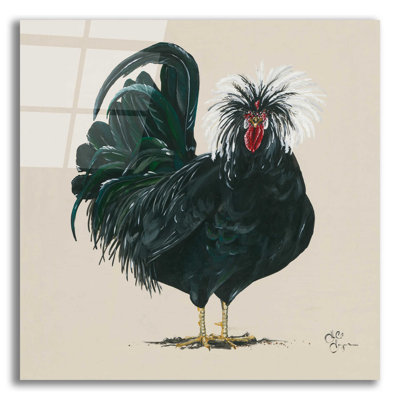 Poulet par Hollihocks Art - impression non encadrée
