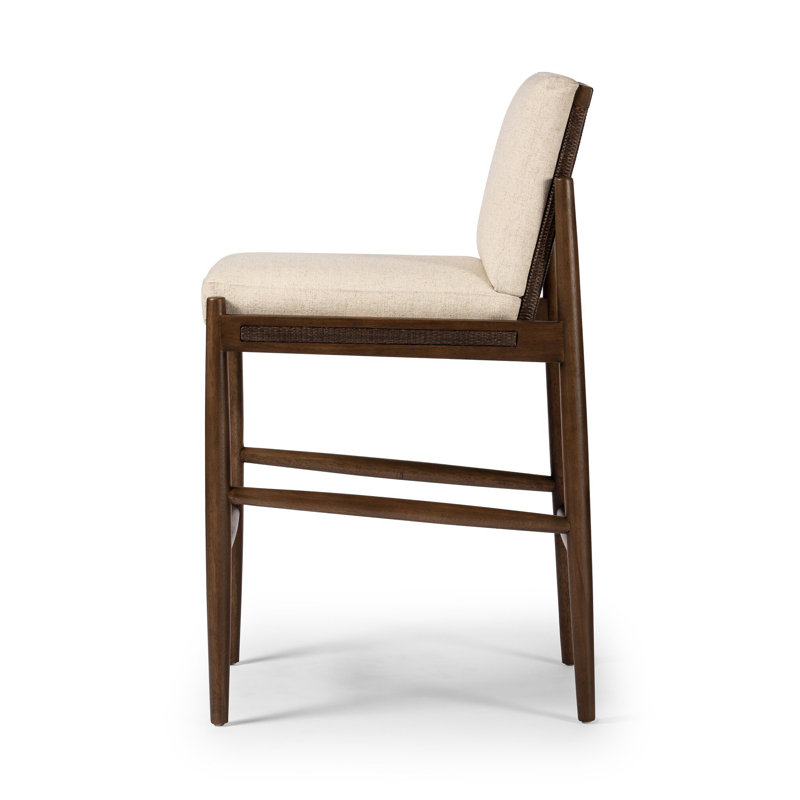 COSTERA Upholstered Stool, Bar Stool (31" Seat Height)