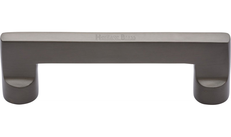 Heritage Brass Heritage Cabinet Pull Apollo Design, Matt Bronze, 1cm H x 11.5 cm W x 3.5cm D