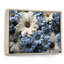 Marguerite blanche et bleue Innocence sur toile-559766496-589253572