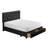  Faux Leather Upholstered Tufted Platform Storage Bed Frame-743578154-731513499