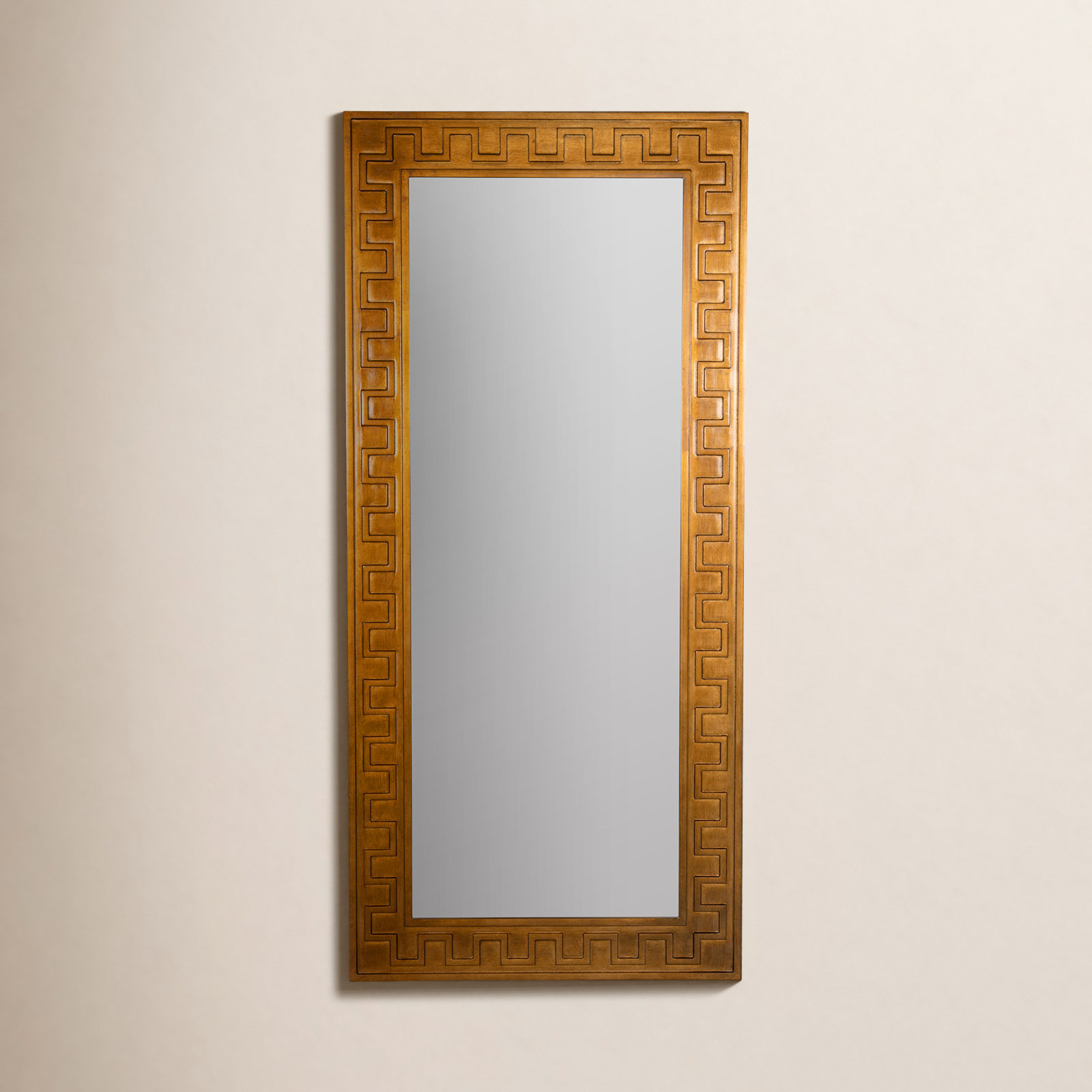 32" Full-Length Mirror, Gold