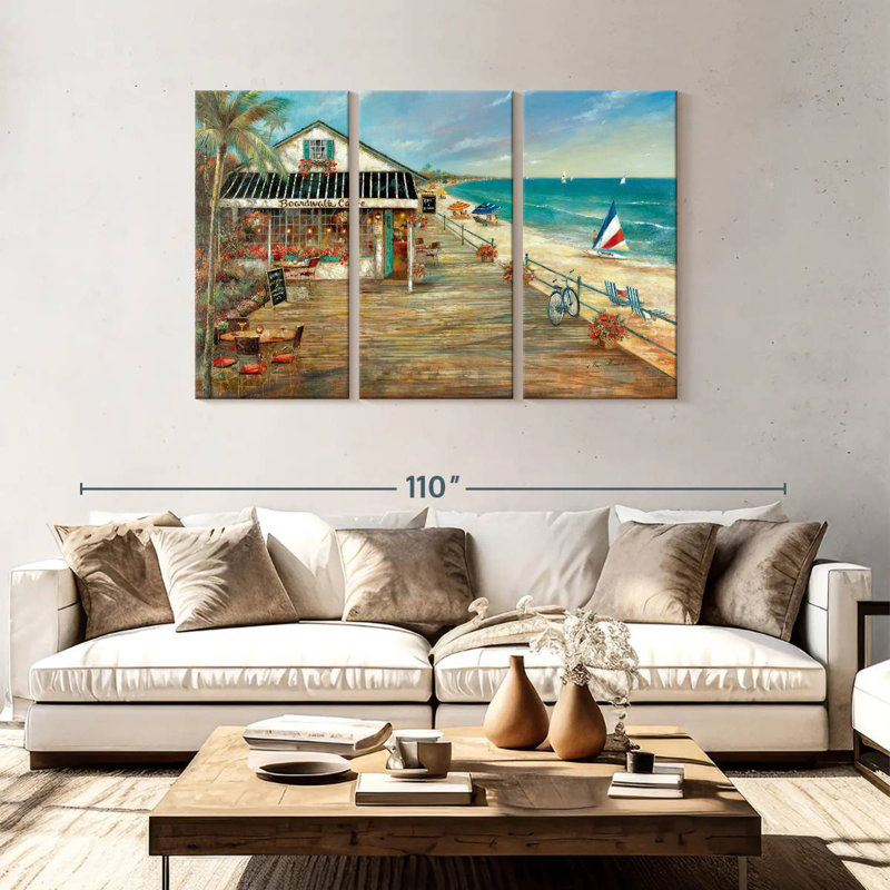 Gillard Boardwalk Cafe, 48" H x 74" W