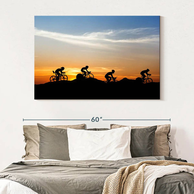 Sireci Mountain Cyclists, 16" H x 24" W