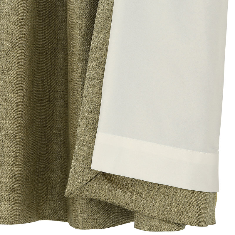Sheer Curtain Pair, 229 W x 137 D cm, Green