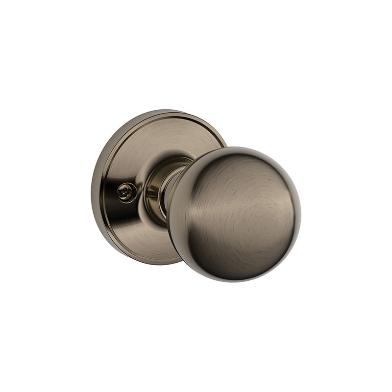Corona Single Dummy Knob Non-Turning Lock, Antique Nickel