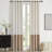 Velvet Thermal-Insulated Blackout curtains. Room Darkening 75%-95% Patchwork Color Block Drapes for Bedroom Living Room Window（set of 2）-1921829355-1937116711