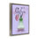 Eu de cobalt sur cadre flottant mauve, design par Susan Lugar