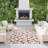 Kolyu Floral Indoor / Outdoor Rug-1793612544