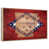 Floating Frame Natural Wood selected