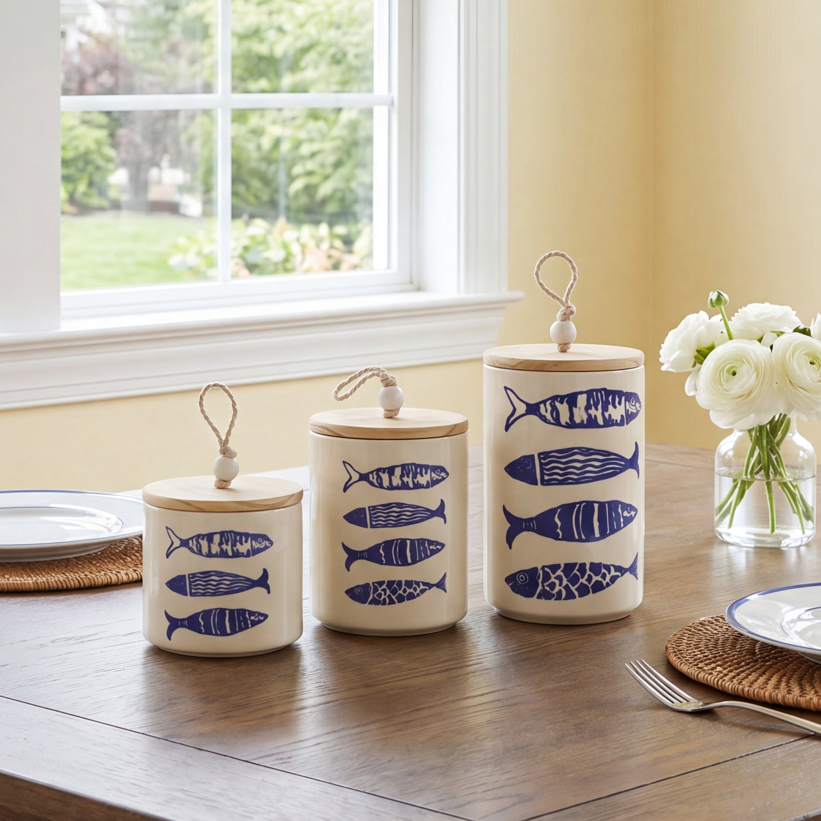 Ceramic / Porcelain Canister