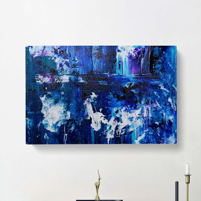 Abstract Art Painting Vol.7 by S.Johnson - Wrapped Canvas, 50cm H x 76cm W x 3cm D