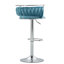 Tabouret de bar pivotant avec dossier Ginko-882844525-879315297