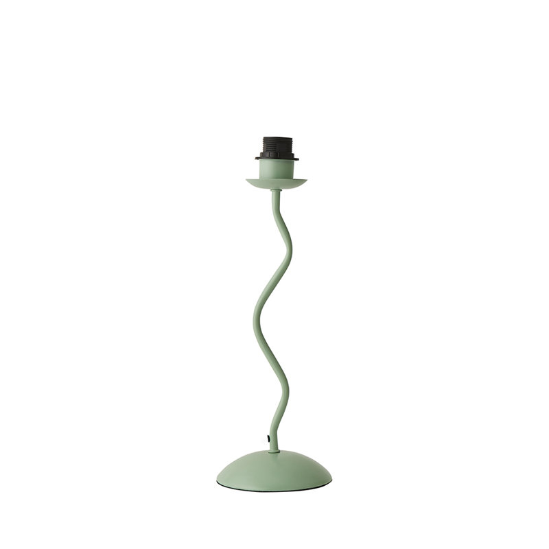 Clapp Metal Lamp Base Lamp, Green