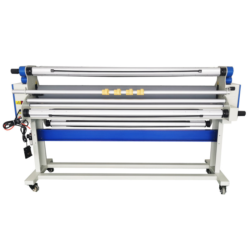 Auto Cold & Hot Laminator with Trimmer - High-Speed 40 ft/min, Digital Display