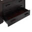 Lit mezzanine simple avec armoire et tablette-130130816