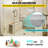 Board Shower Bench Rectangle Bench Ready to Tile Waterproof