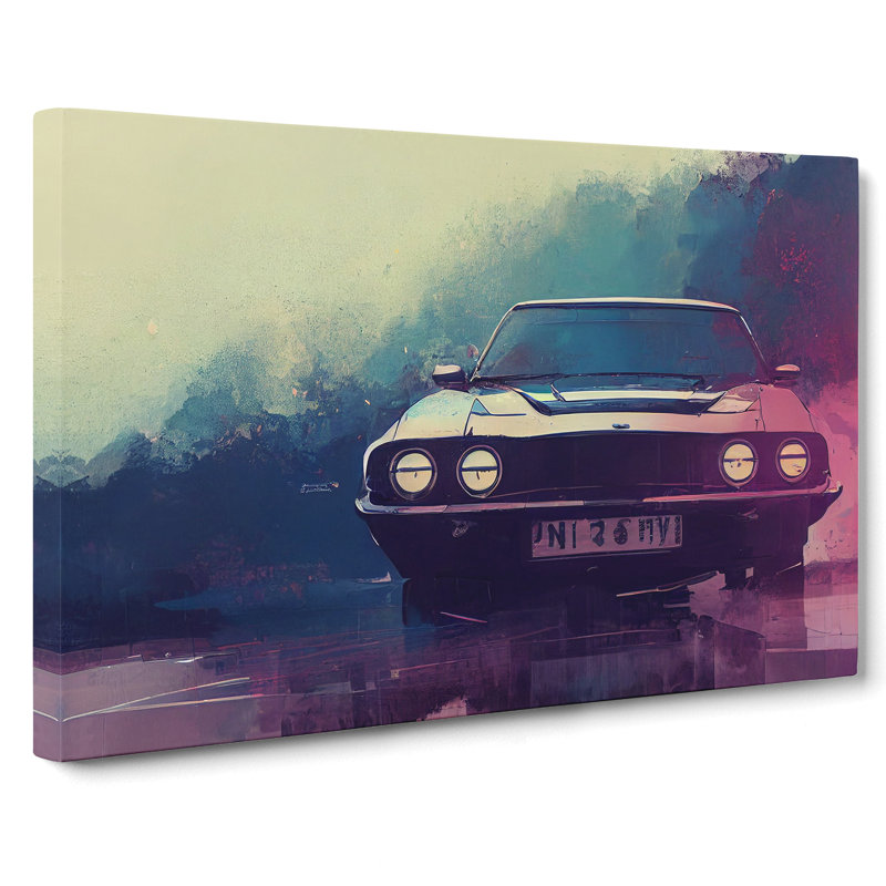 Concept Car Vol.5 - Wrapped Canvas, 35cm H x 50cm W x 3cm D