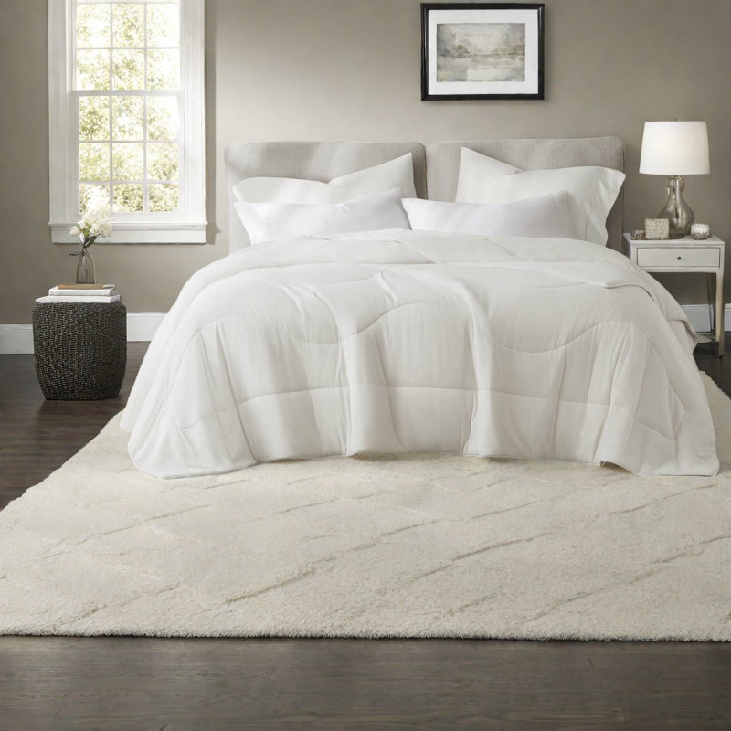 Cooling Bedding Sets Nylon Full Queen Comforter, Modern Home Comfort