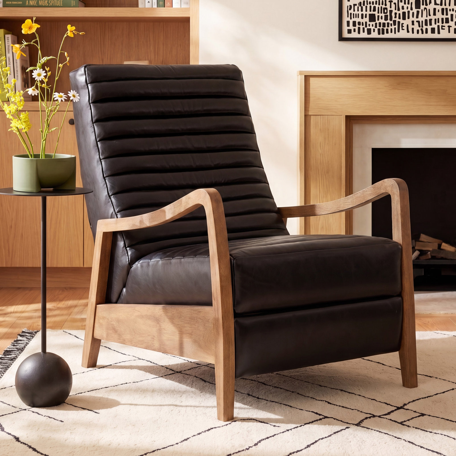 Neeley Recliner, Dakota Black