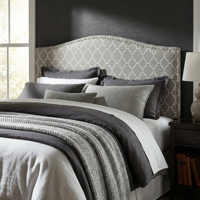 Upholstered Linen Panel Headboard