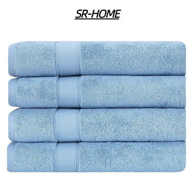 SR-HOME 4 Piece Bath Towel Set