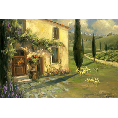 Scenic Italy I - Wrapped Canvas Painting