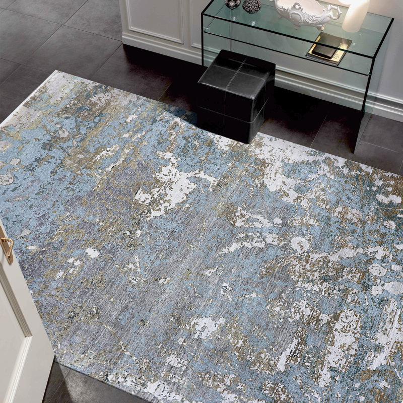 Abstract Area Rug, Rectangle 8' x 10'
