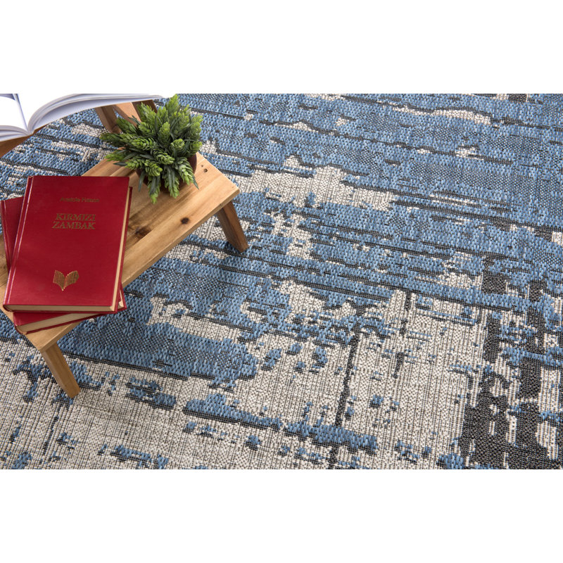 Rosa Abstract Rug, Rectangle 2'7" x 5'