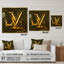 Luxury Brand Design I - Art mural acrylique tendance pour le salon-101499215