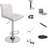 Square Back 32.5" Adjustable Spin Bar Stool-1485342365