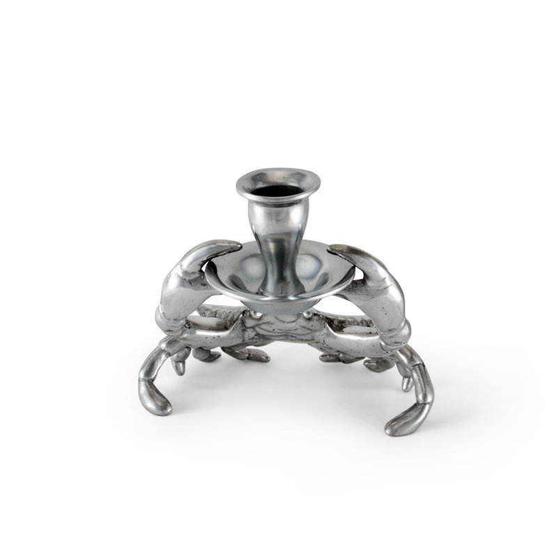 Bougeoir de table en métal Sea and Shore 5,5 po