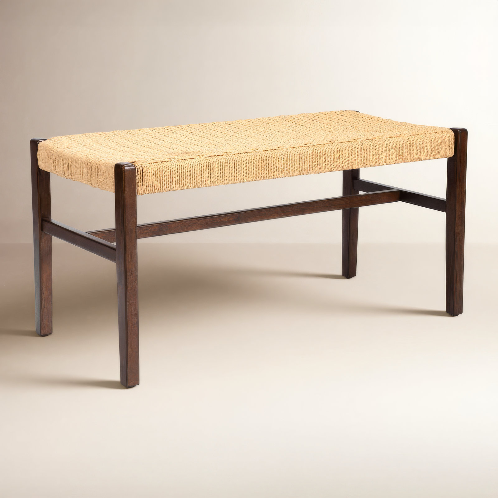 Piper Bedroom Bench, 18" H x 36" W x 17" D, Natural