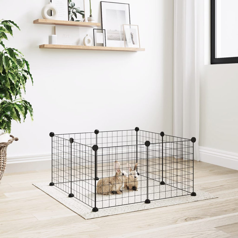 Cunningham Weather Resistant Rabbit Playpen, 35 x 70 x 70 cm
