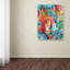 «Happy Summer II» par Oxana Ziaka, impression sur toile tendue-23091385
