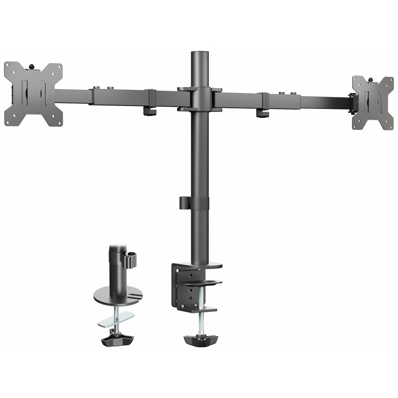 Dual Monitor 27" Array Desk Mount
