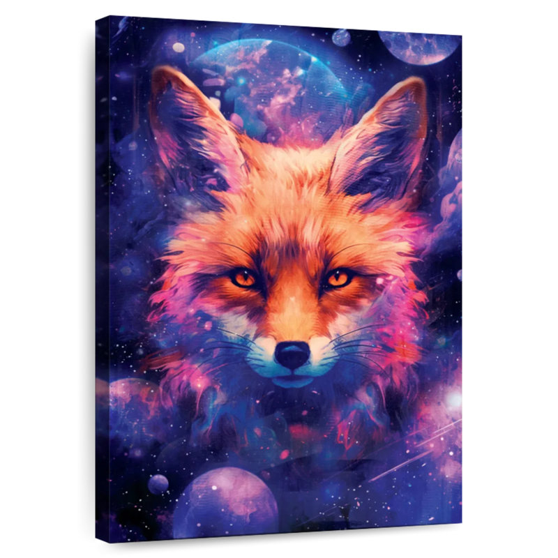 Brampt Cosmic Fox I, 39" H x 26" W
