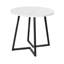 Carmaine Round Metal Base Dining Table-661080619