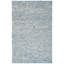 Tapis en laine / coton bleu clair / ivoire touffeté à la main Angleside-781283096