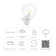 Classic Outdoor Globe Wall Light L 585 S with Motion Sensor E27 Flush Mount