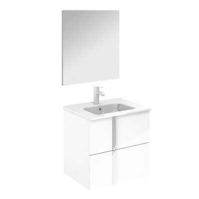 Miguel 24'' Single Bathroom Vanity with Ceramic Top