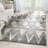 Lakel Minas Distressed Geometric Diamond Pattern Power Loom Grey Area Rug-49775224