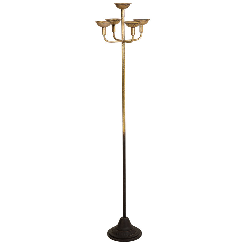Metal Floor Candelabra