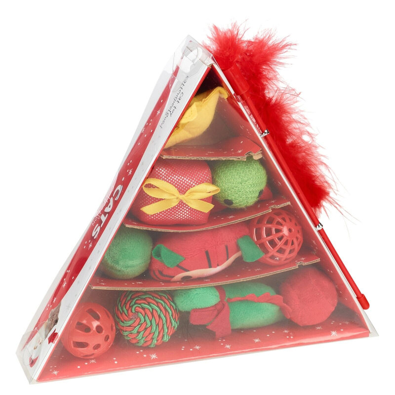 Christmas Catnip Balls Mouse
