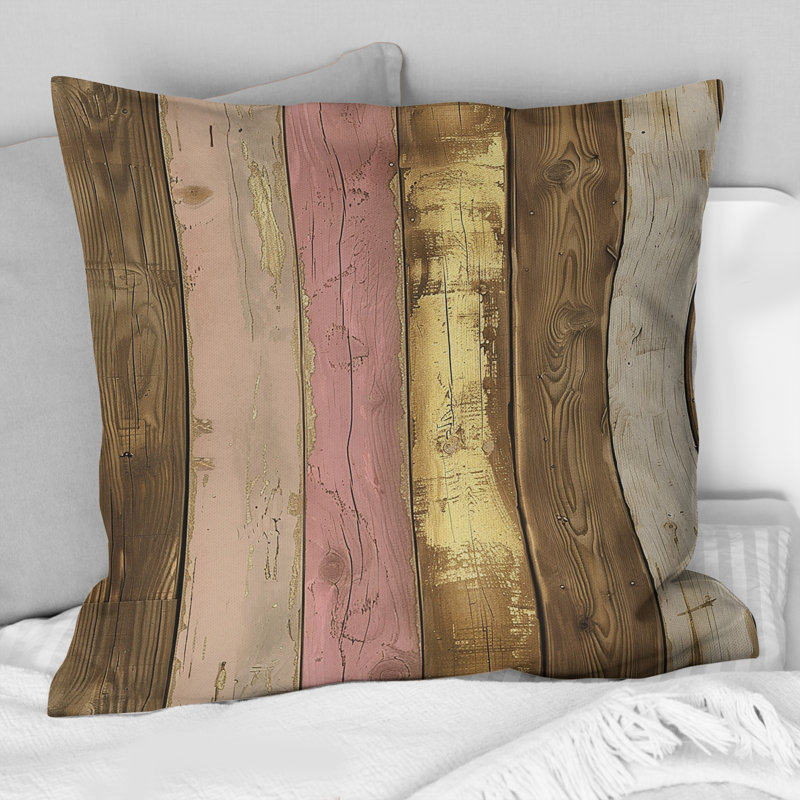 Aucun motif - Coussin Country, H 16 po x l 16 po, Carrée