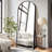 Ennio Metal Arch Mirror-1084869173